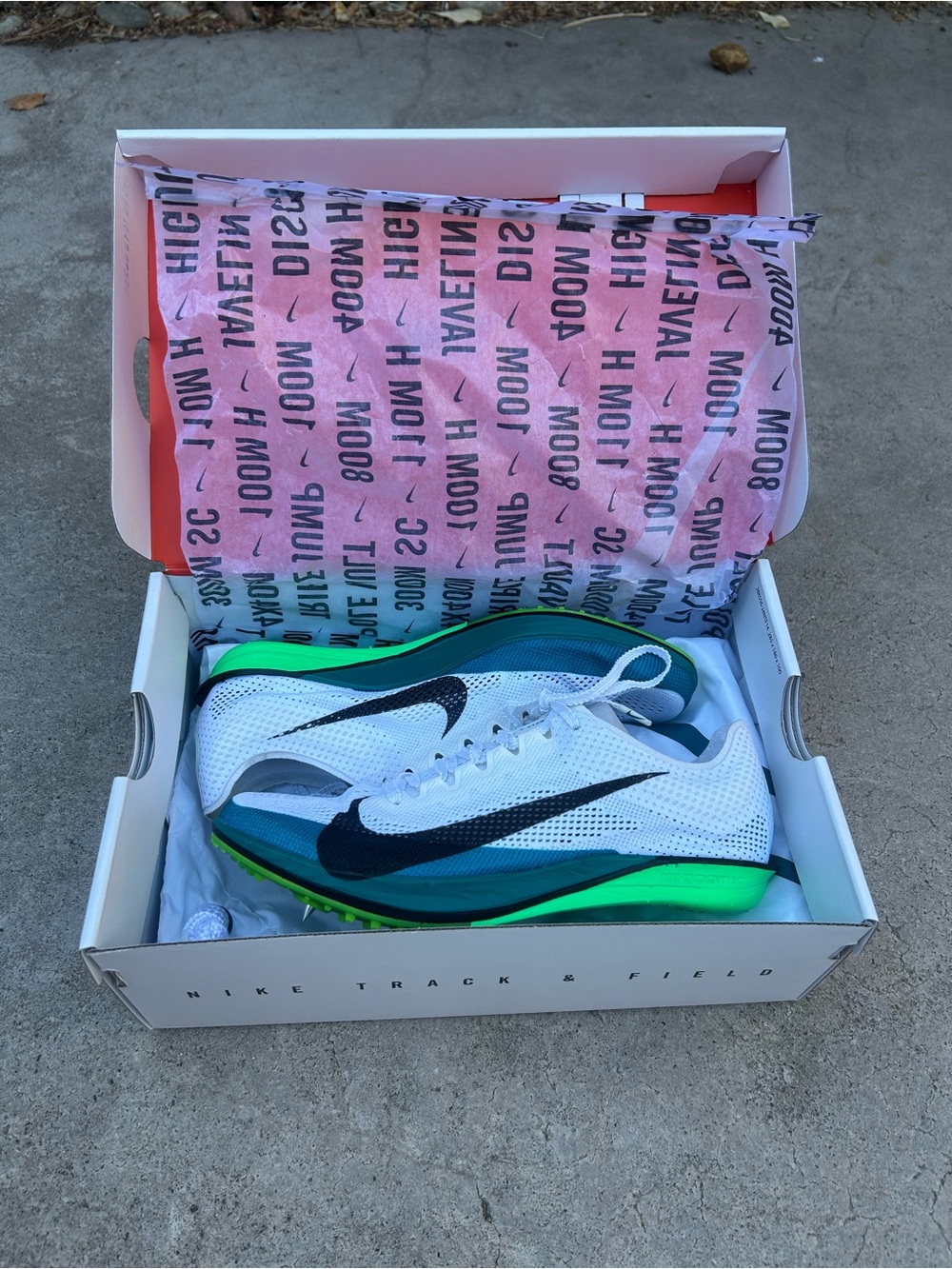 Nike Dragonfly 2 Elite Track and Field Spikes Brand New Size 7womens 5.5men.